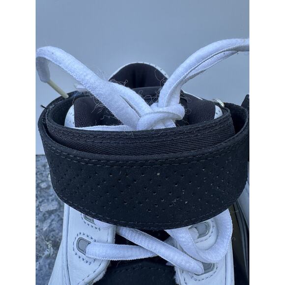 NIKE 2006 AIR MAX 180 Mens Size 13 BASKETBALL Gym SHOES WHITE BLACK 313705-102 main image 11